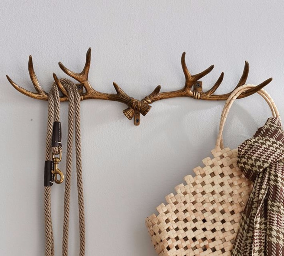 deer antler hanger