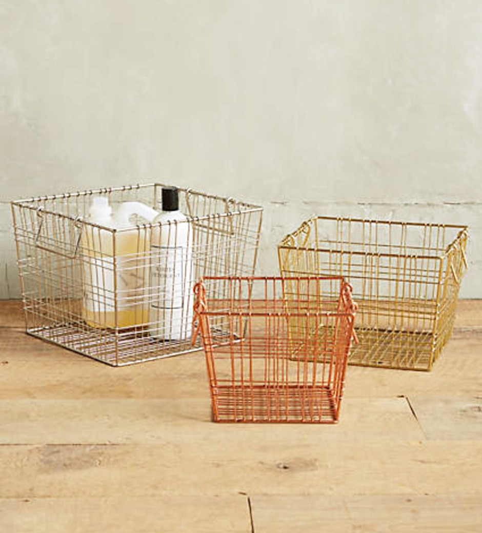 wire baskets