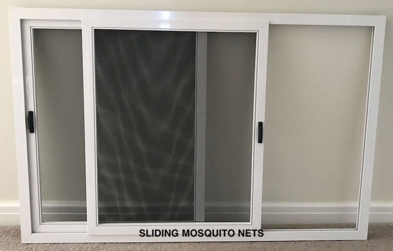 sliding mosquito net
