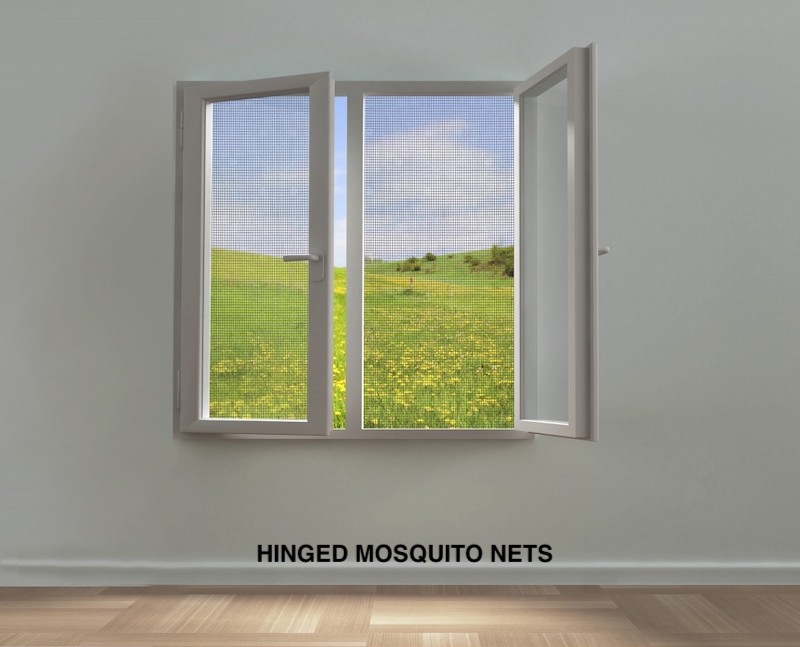 hinged mosquito nets