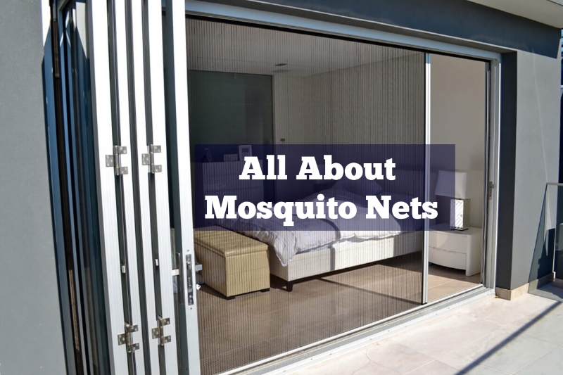 Mosquito Net for Windows, Pleated Roller Sliding Nets
