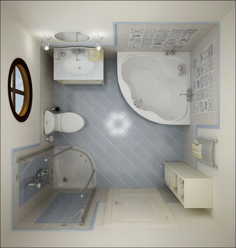 Superb Small Bathroom Ideas Hometriangle - Small Bathroom Ideas Without Bathtub
