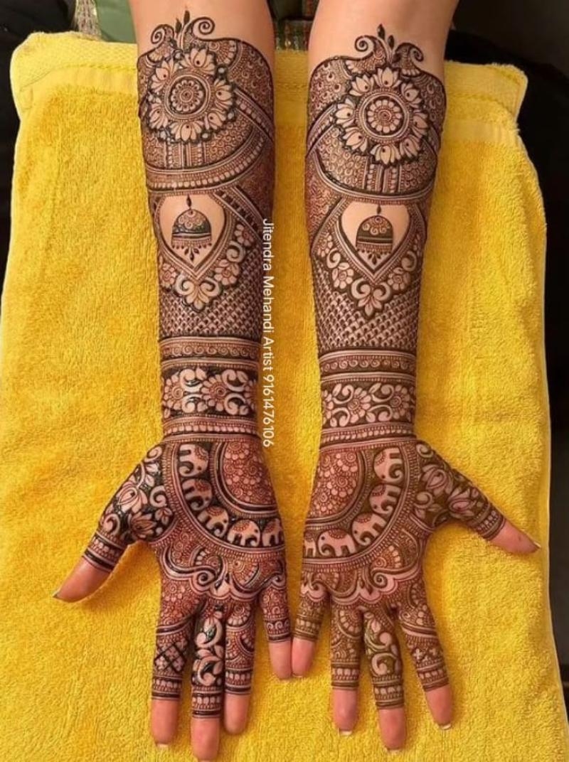 ✓Book Best Karva Chauth Mehandi Artist in Delhi| Popular Festival Mehendi  Designs