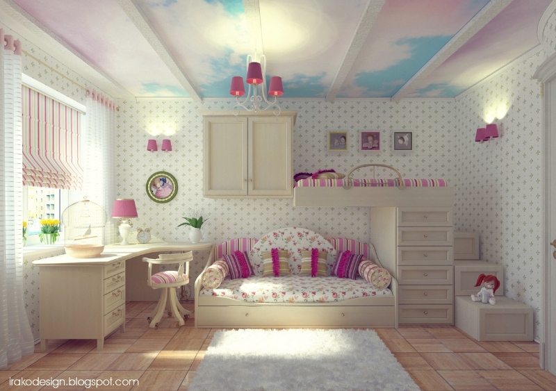 Don T Forget The Ceiling Cool Ceiling Decorating Ideas From Paint