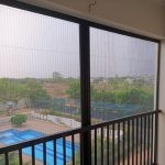 Pleated Mosquito Net Installation for Balcony in Coimbatore