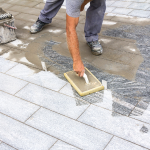 Balcony Tile Grouting in Trivandrum