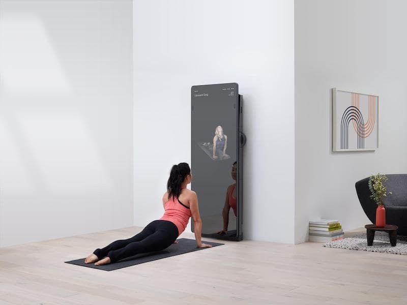 Full-Length Mirrors In A Home Gym