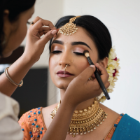 Basic Engagement Makeup in Bangalore