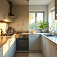 Deep Kitchen Cleaning Without Chimney in Lucknow