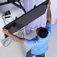 Premium Full-Motion TV Wall Mount Installation in Dr. BR Ambedkar Konaseema