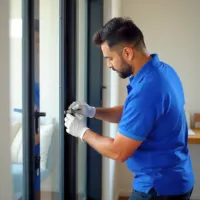 UPVC Door Frame and Panel Repair - Inspection in Chennai