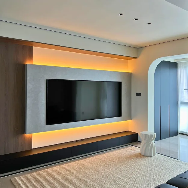 TV Wall Mount with Home Theatre Setup in Jaipur