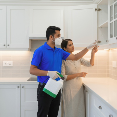 Apartment Pest Control (Includes Utensil Removal) in Gurgaon