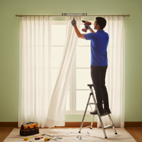 Windows  & Curtain in Bangalore