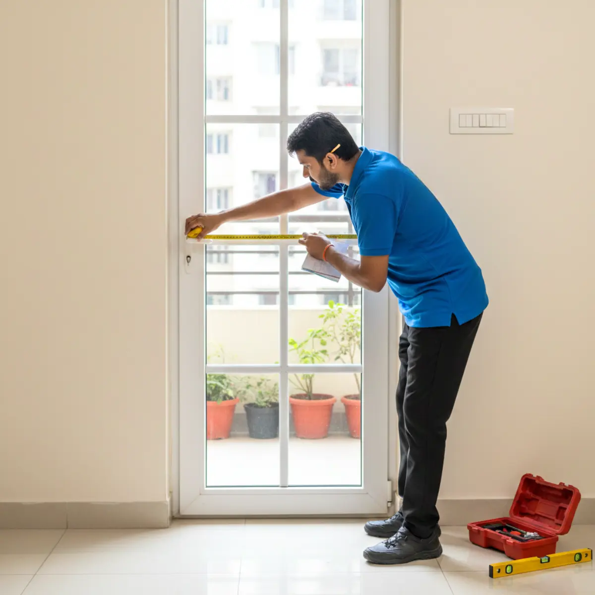 Mosquito Net Installation for Doors - Inspection in Krishna