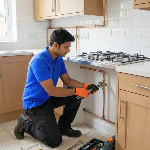 Copper Pipeline Installation in Kochi