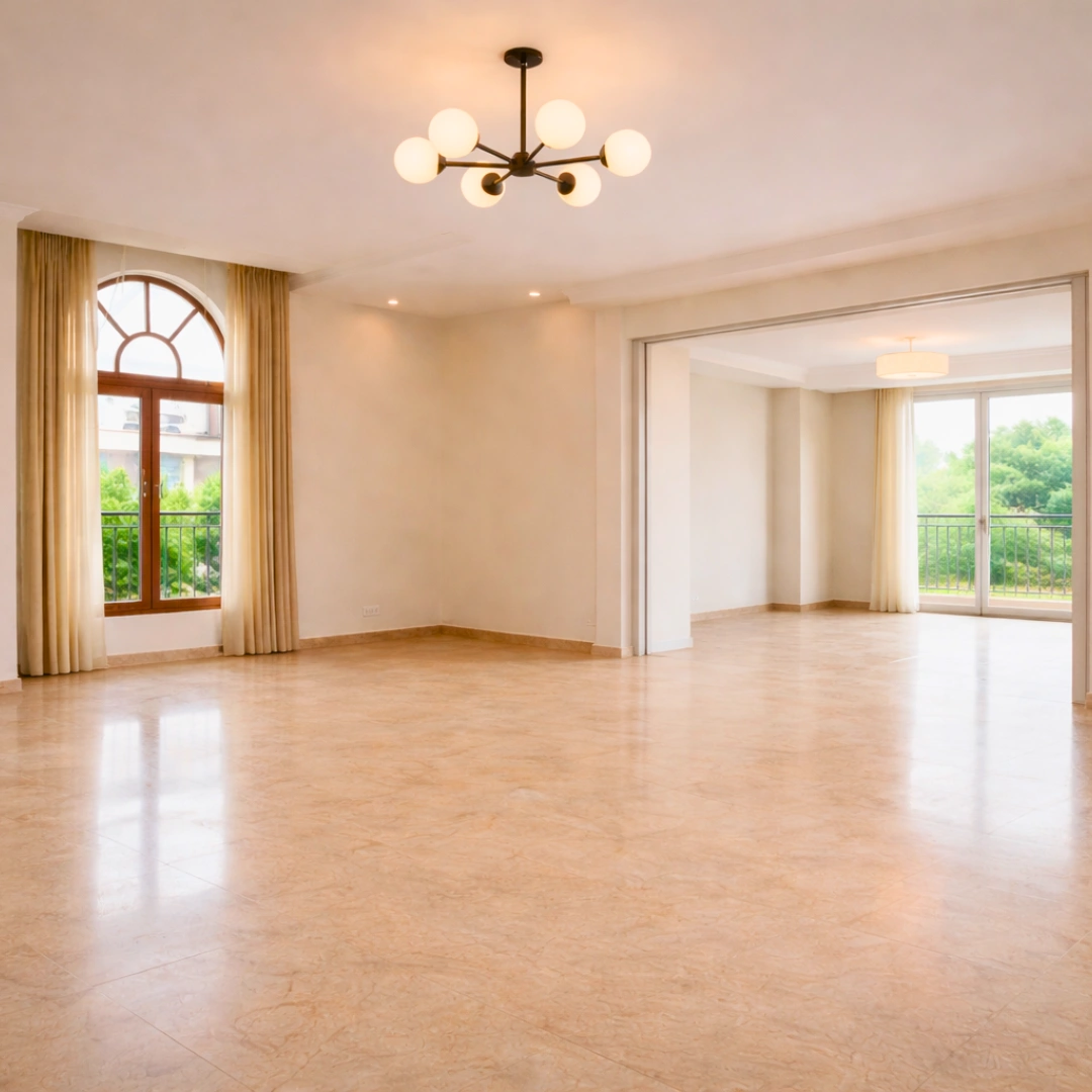 Unfurnished Living Room Cleaning in Guntur