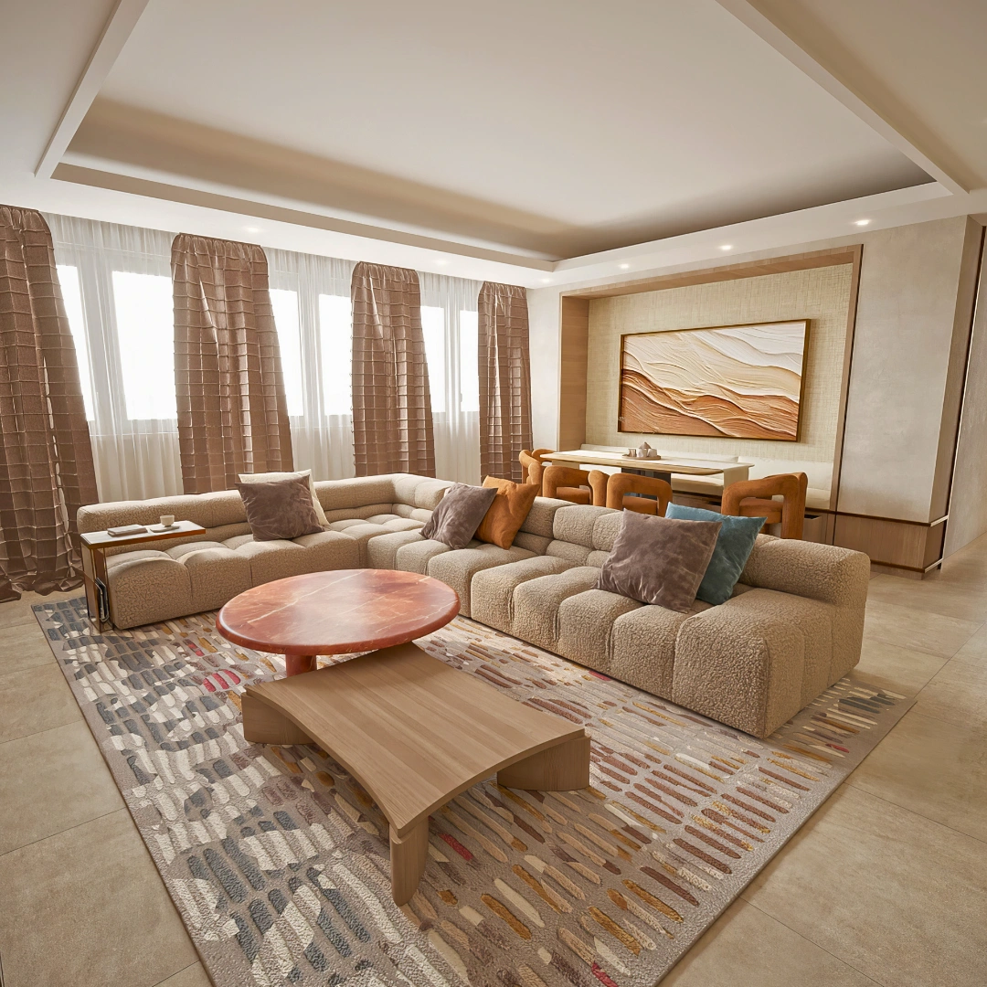 Furnished Living Room Cleaning in Mumbai