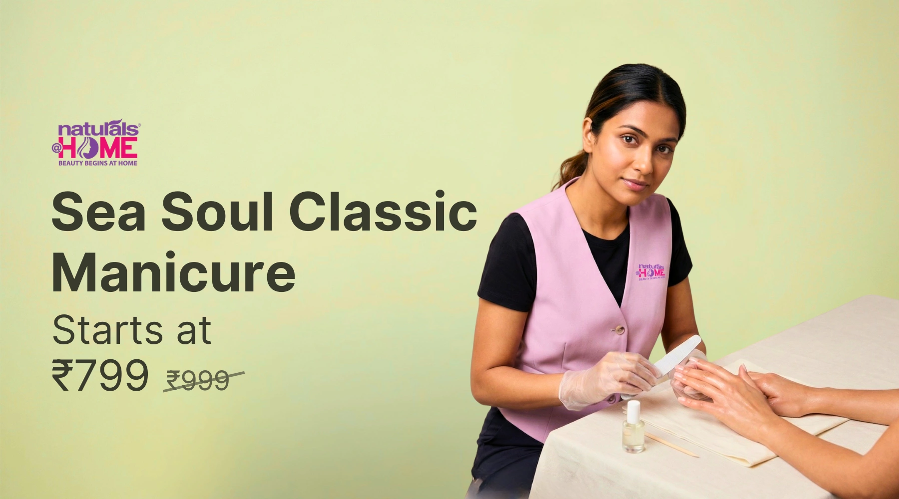 Sea Soul Classic Manicure in Palnadu
