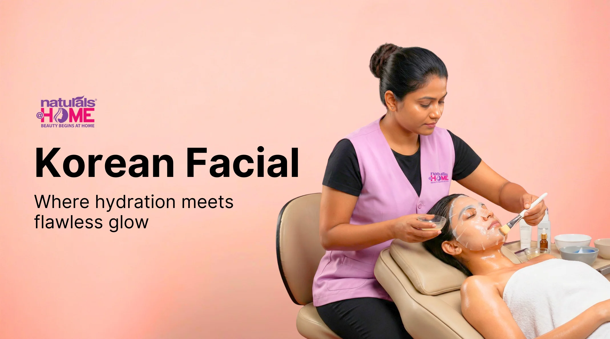 Korean Glass Facial in YSR