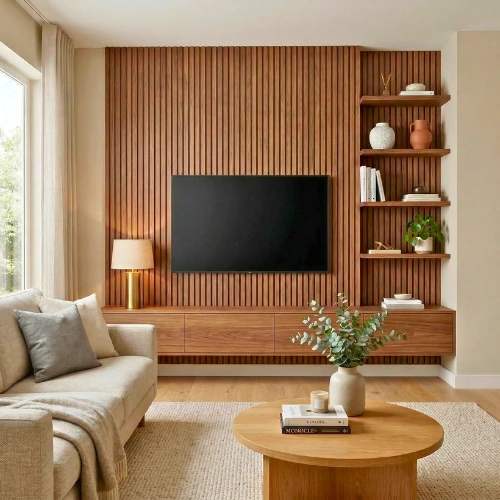 TV Unit Feature Wall Panel Consultation in Pune