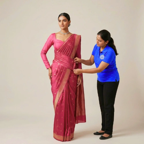 Designer Draping in Prakasam