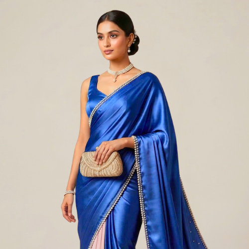 Modern Draping in Annamayya