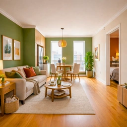 Furnished 1 BHK House Painting in Kolkata