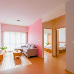  Furnished 2 BHK House Painting in Kolkata