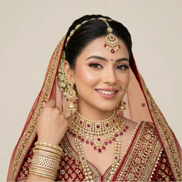 Airbrush Bridal Makeup in Noida