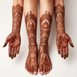Signature Mehndi (Detailed) in Ahmedabad