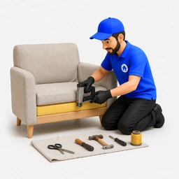 Sofa Reupholstery in Kochi