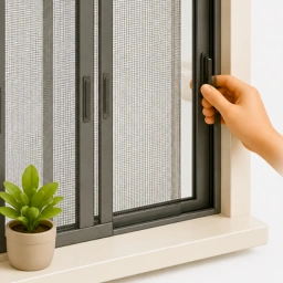 Pleated Mosquito Net Installation Service in Mumbai
