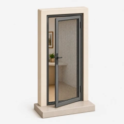 Pleated Mosquito Net Installation for Aluminium Doors in Mumbai