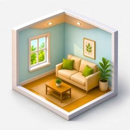 Furnished 1 BHK House Painting in Kochi