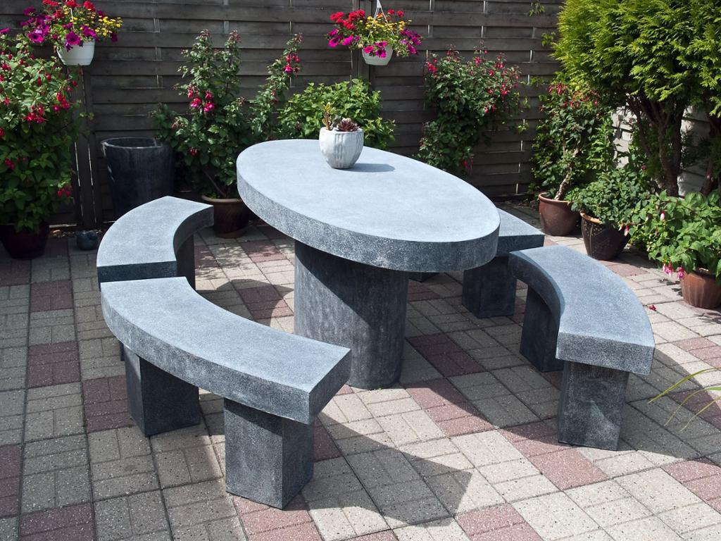 stone furniture