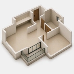 Unfurnished Apartment - Full Home Cleaning in Kolkata