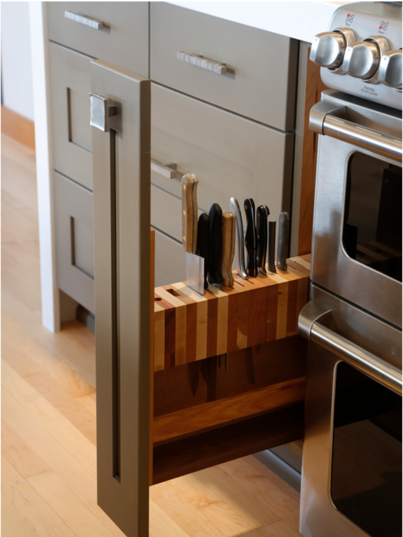 cabinet for knives