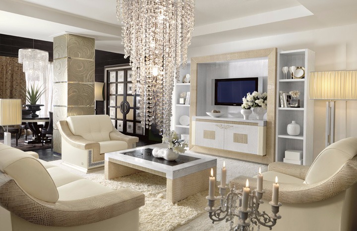 modern crystal chandelier