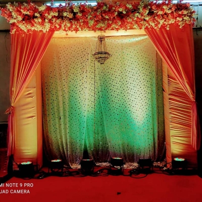 Stage Decoration Events by Rudraksh Light & Events