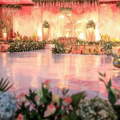 Wedding Stage Decoration Events by  Flora Wedding