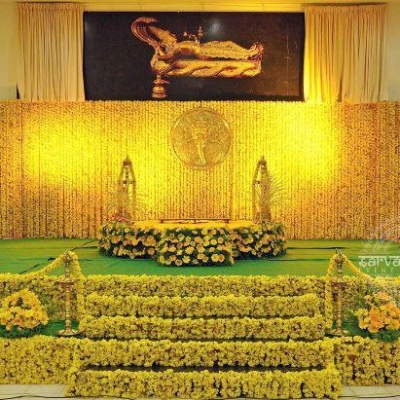 Stage Decorations by Sarvavivaaha Event Planners