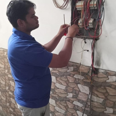 Work photos by SR Electricals