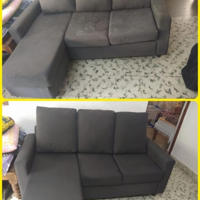 Work photos by MSR Sofa Cleaning Works