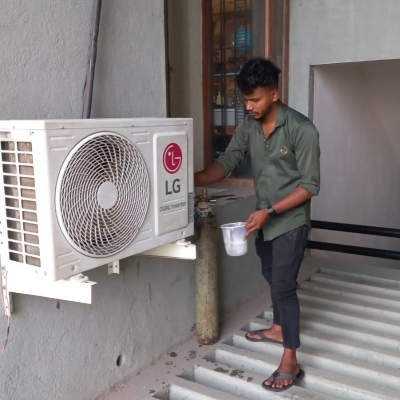 Work photos by Ahad Air Condition
