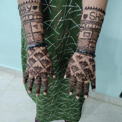 Work photos by Prashanthi Mehndi Artisit