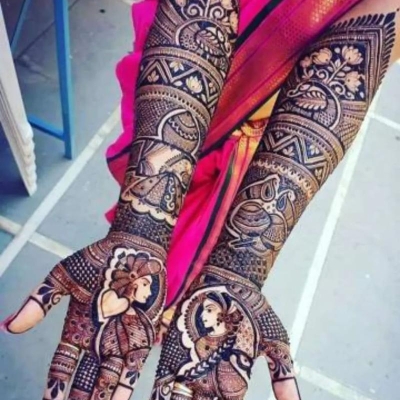 Work photos by Lucky Mehndi Artist 