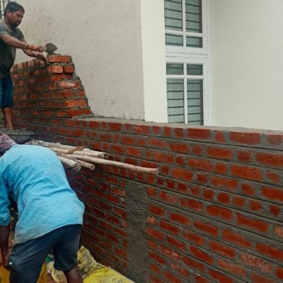 Work photos by Vasantha Builders