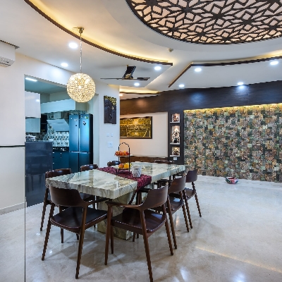 Mr. Chethan and Mrs. Priya's 3BHK in Karle Town Centre