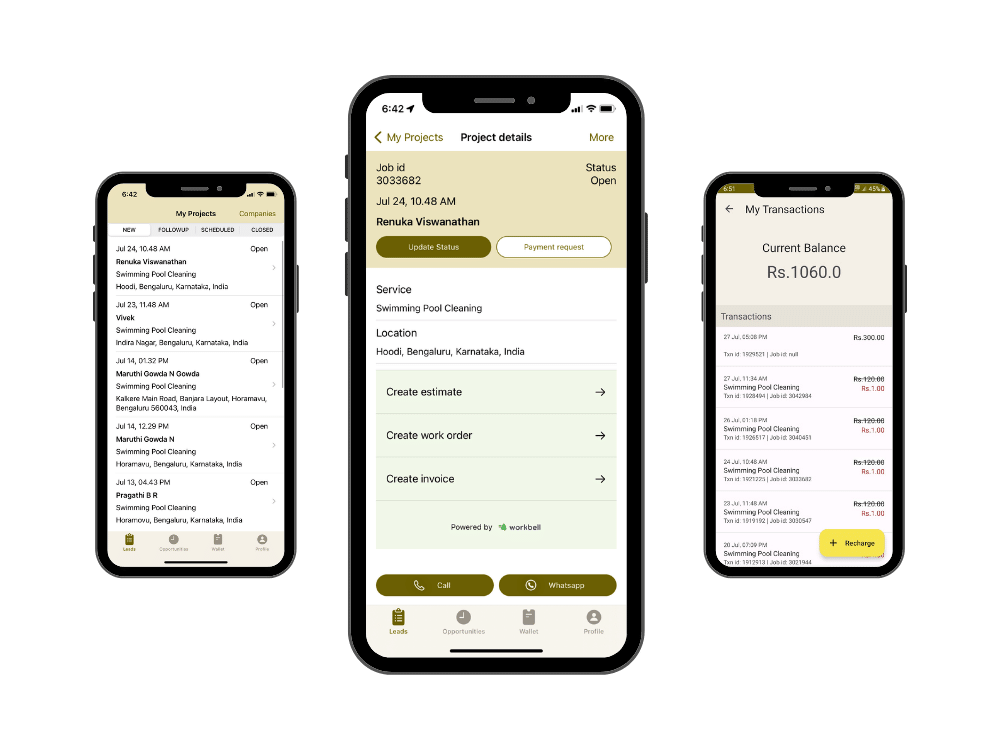hometriangle mobile app
